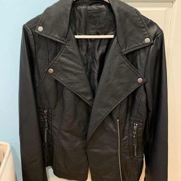Max Studio Jackets & Blazers - Leather Jacket NWOT